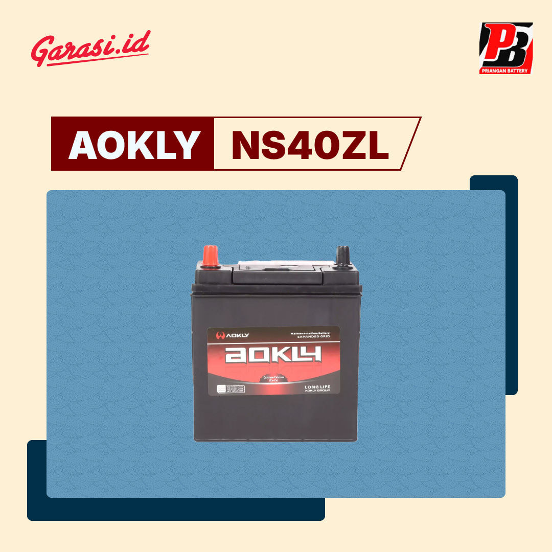 GANTI AKI MOBIL AOKLY NS40ZL
