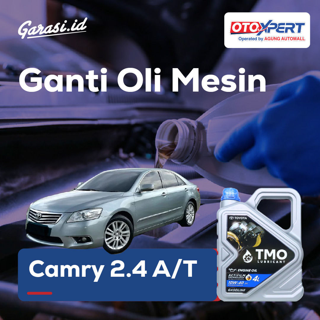 Ganti Oli Mesin (Toyota Camry 2.4 A/T)