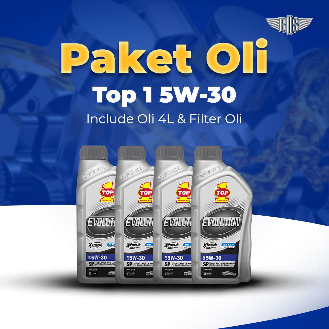 Paket Oli Top 1 Evolution 5W-30