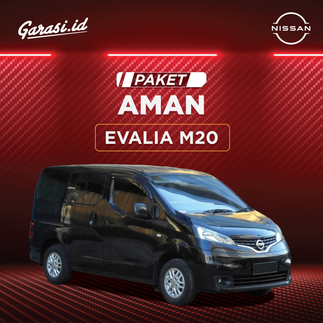 Paket AMAN: Servis Berkala + Clean ruang bakar + Servis rem 4 Roda (Nissan Evalia M20) Paket AMAN: Servis Berkala + Clean ruang bakar + Servis rem 4 Roda (Nissan Evalia M20)
