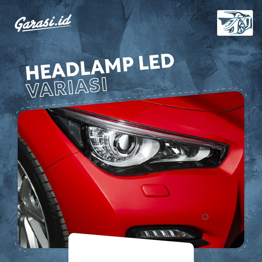Lampu Headlamp LED Variasi