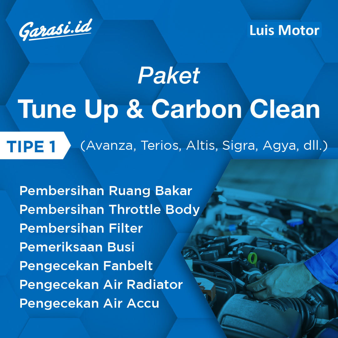 Paket Tune Up + Carbon Clean