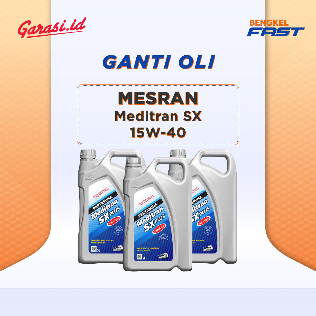 Ganti Oli Mesran Meditran SX 15W-40