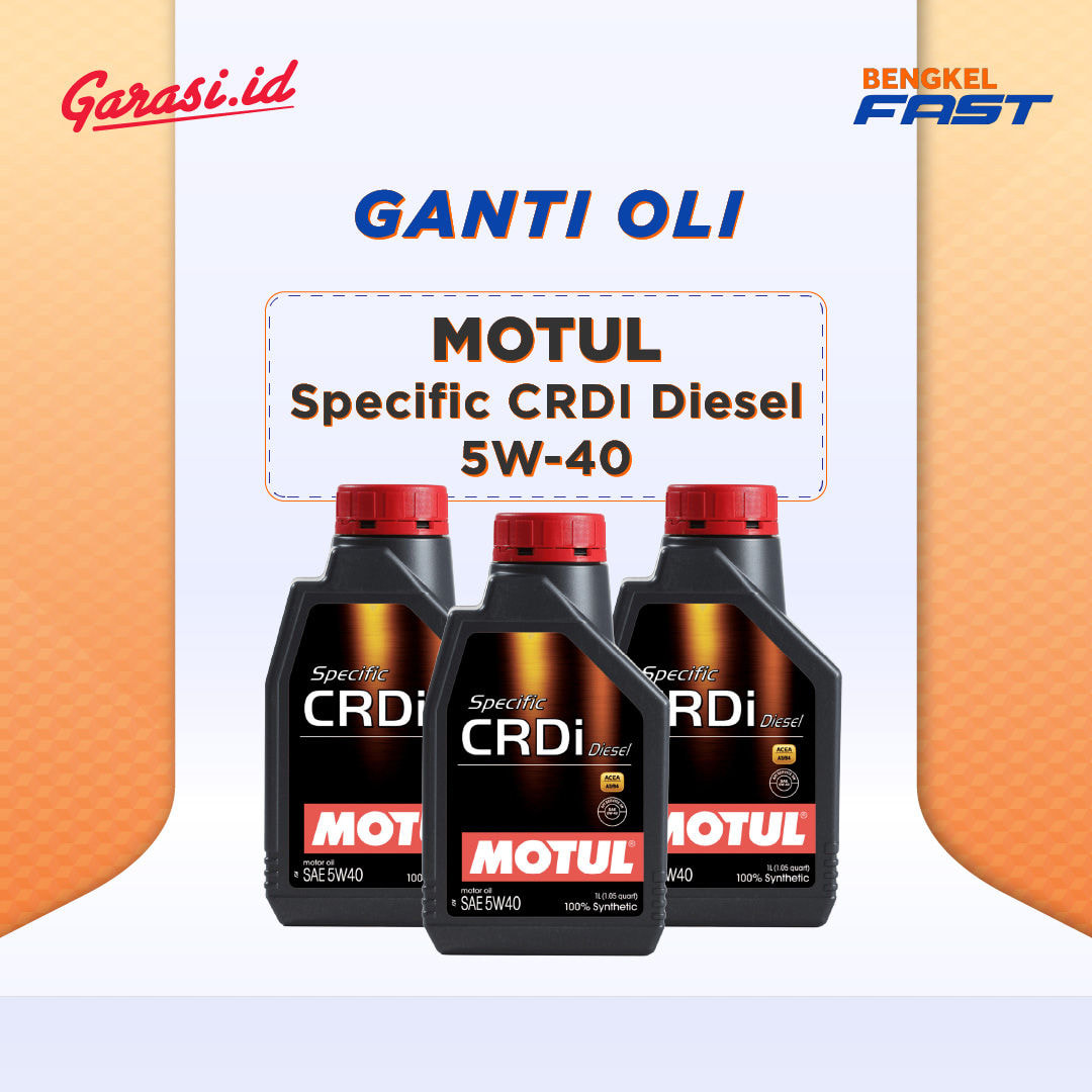 Ganti Oli Specific CRDI DIESEL 5W-40