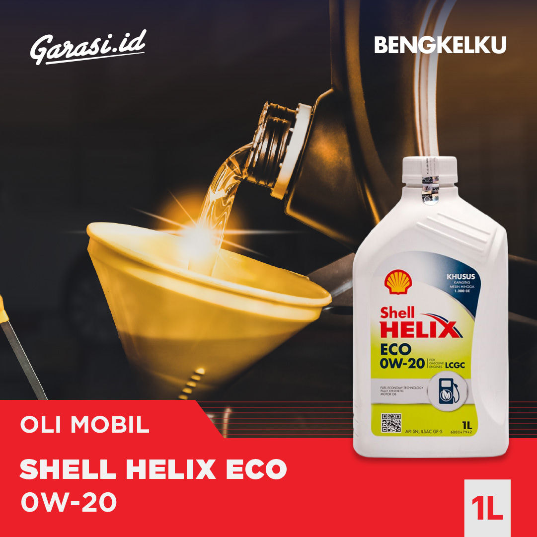 Ganti Oli Shell Helix Eco 0W/20 1 L