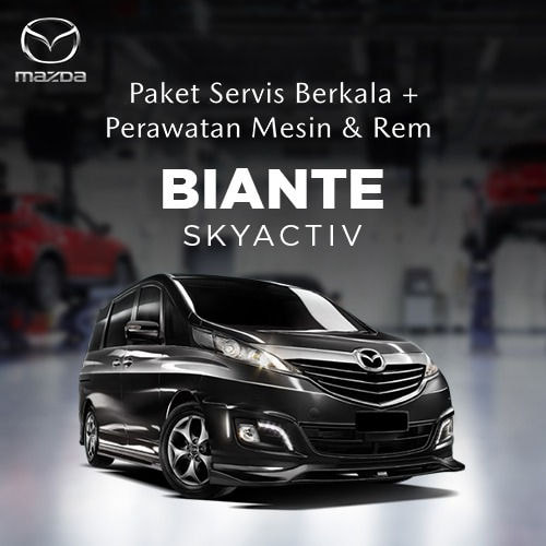 Servis Berkala Mazda Biante Skyactiv  (Lite service package)