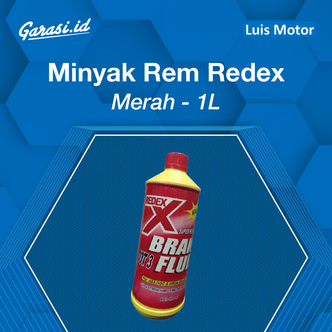 Minyak Rem Redex Merah & Bening 1L