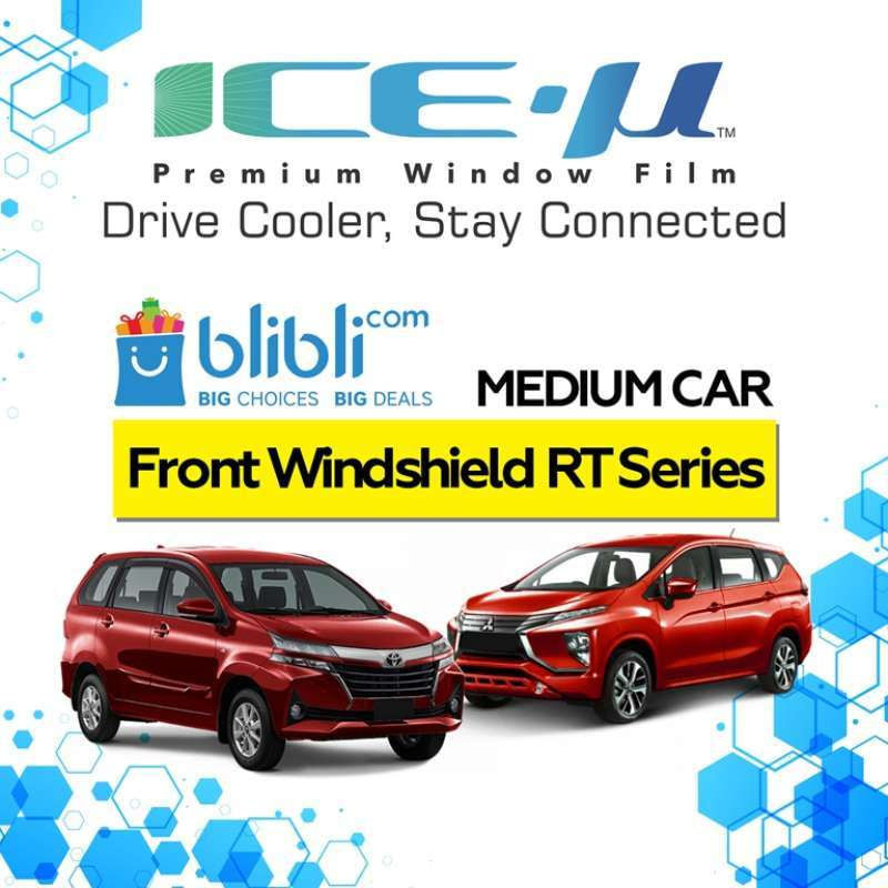 ICE-U Kaca Fim Mobil Kaca Depan RT Series For Medium Car