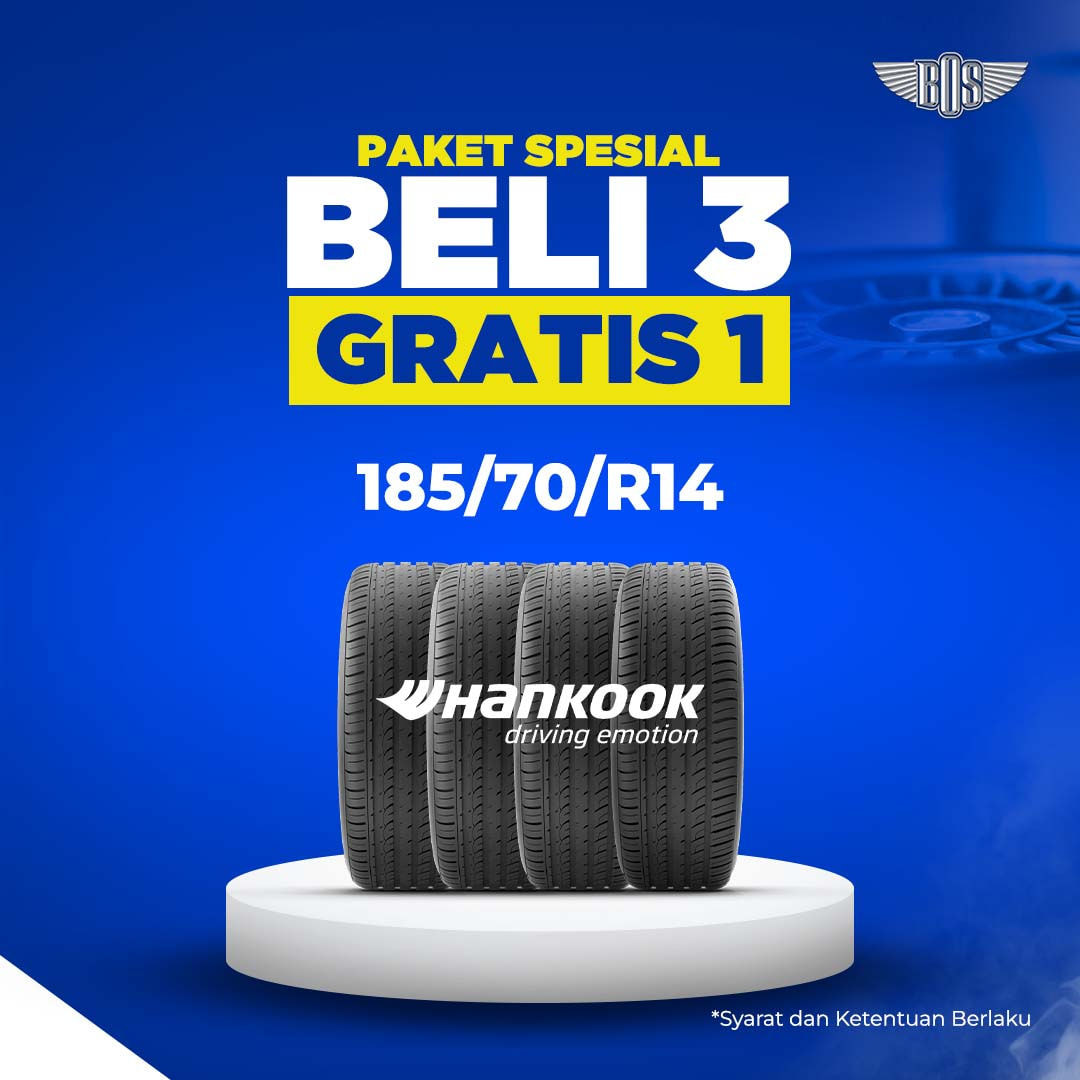 Paket 4 Ban Hankook 185/70/R14