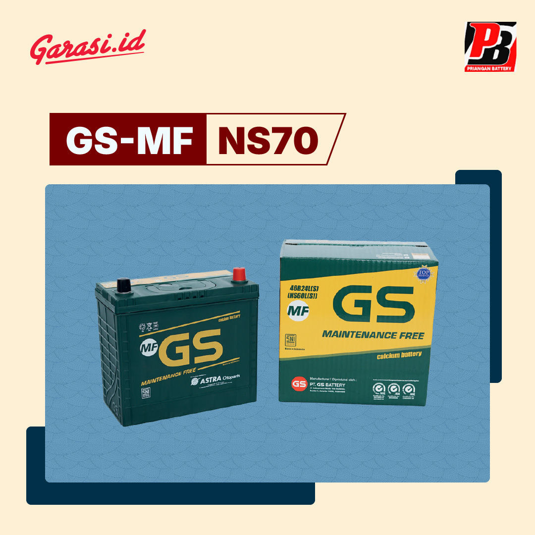 GANTI AKI MOBIL GS-MF NS70