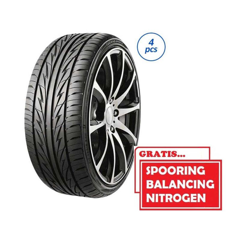 Bridgestone Techno Sport 185-55 R16 83V SP Ban Mobil [Gratis Pasang,Spooring Balance & Nitrogen]