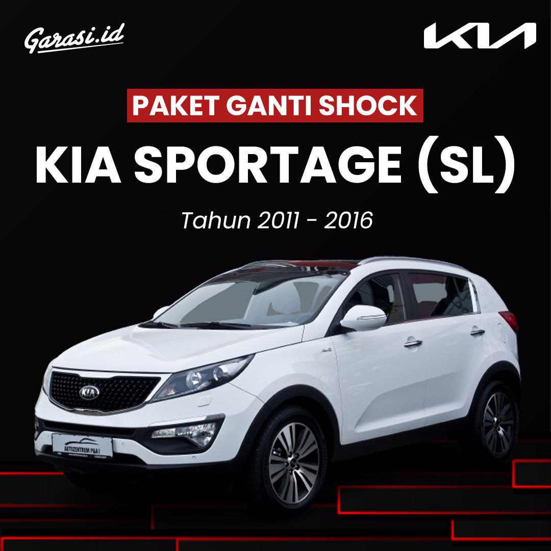 Paket Ganti Shock Absorber KIA Sportage (SL) Tahun 2011 - 2016