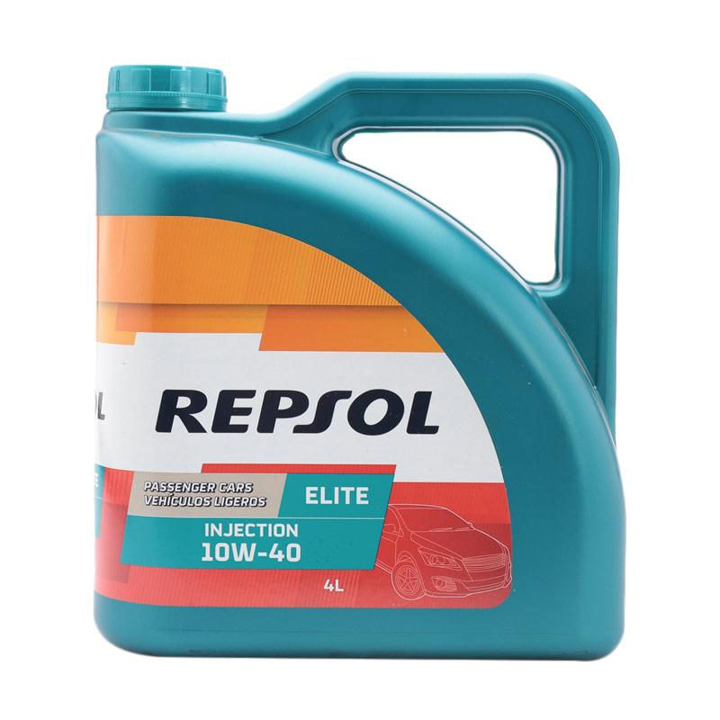 REPSOL Elite Injection 10W40 Oli Pelumas [4 Liter] free pasang
