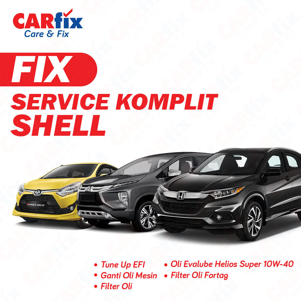 Paket Service Komplit Shell - Jabodetabek