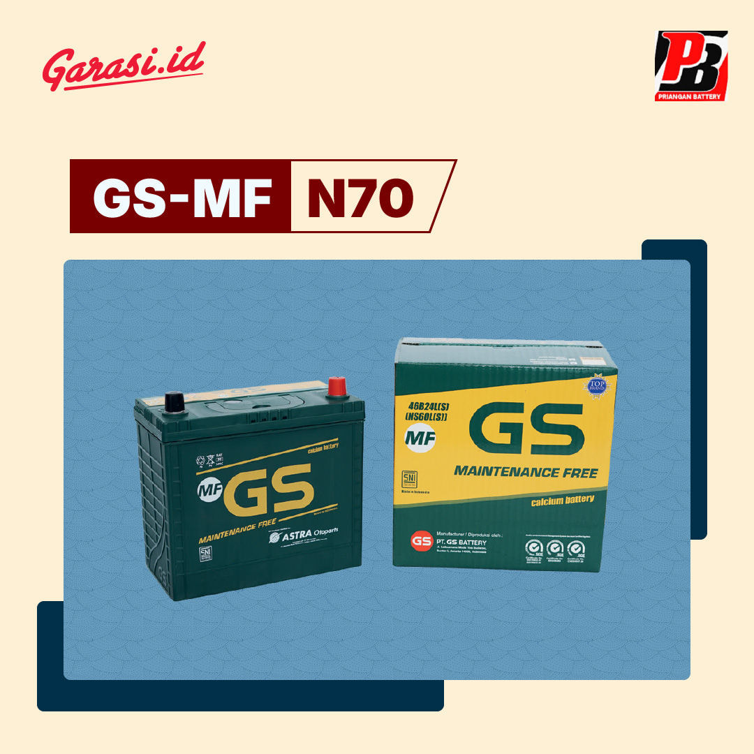 GANTI AKI MOBIL GS-MF N70