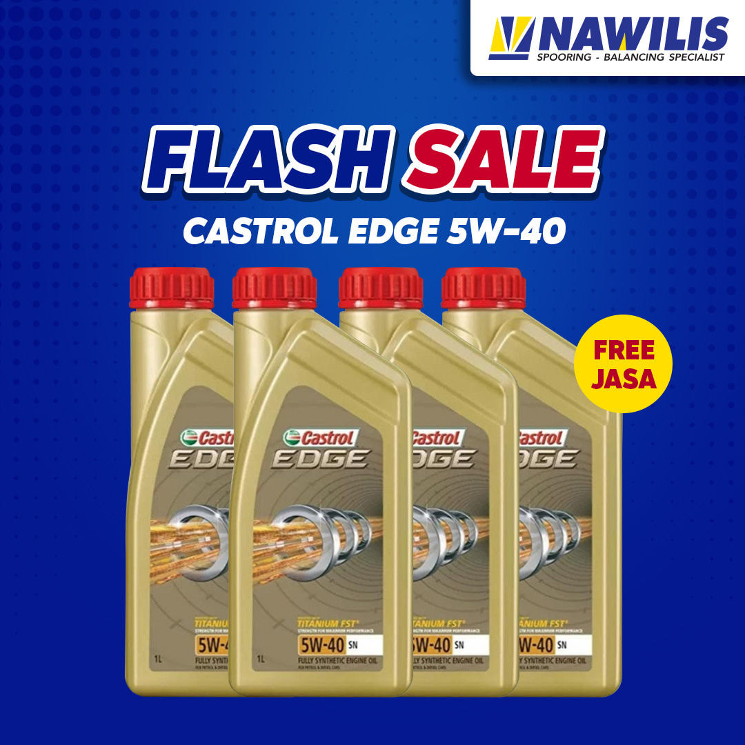 Paket oli Castrol Edge 5W-40