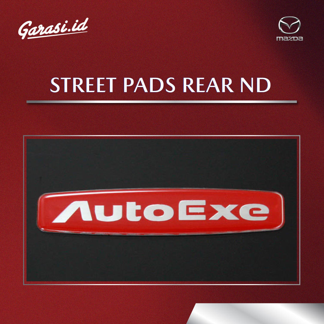 STREET PADS REAR ND (AUTOEXE)