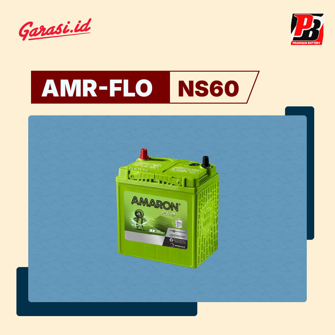 GANTI AKI MOBIL AMARON-FLO NS60