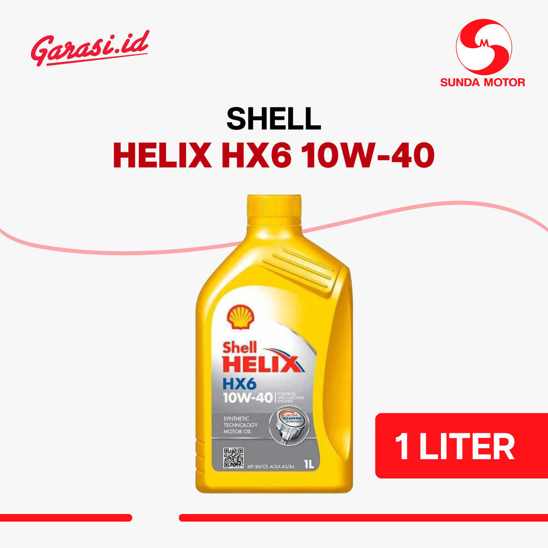 Shell Helix HX6 10W/40 1 Liter