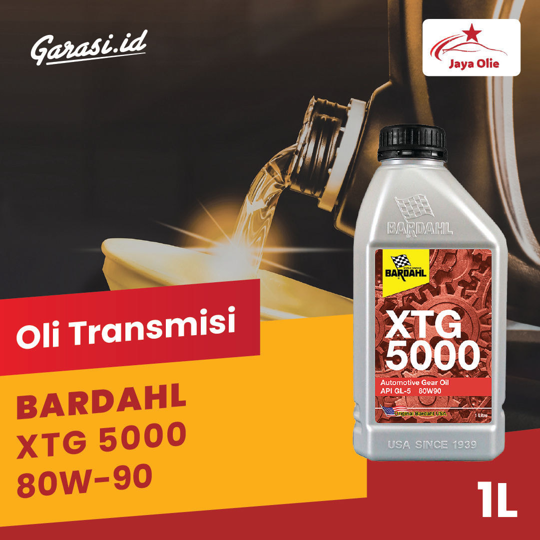 Oli Transmisi Manual Bardahl XTG 5000 80W/90 1 Liter Oli Transmisi Manual Bardahl XTG 5000 80W/90 1 Liter