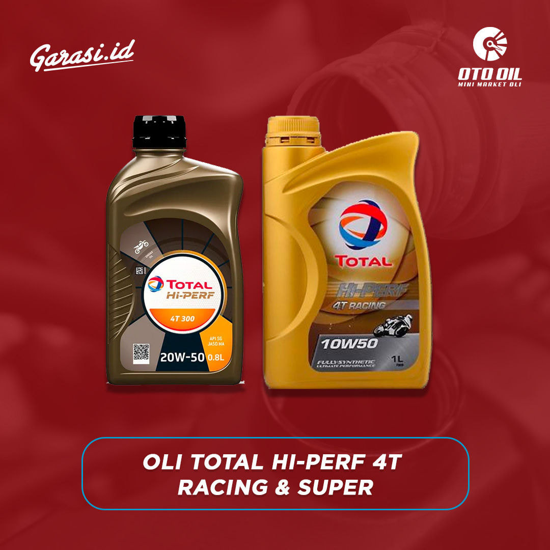 Oli Total HI-Perf 4T Racing & Super