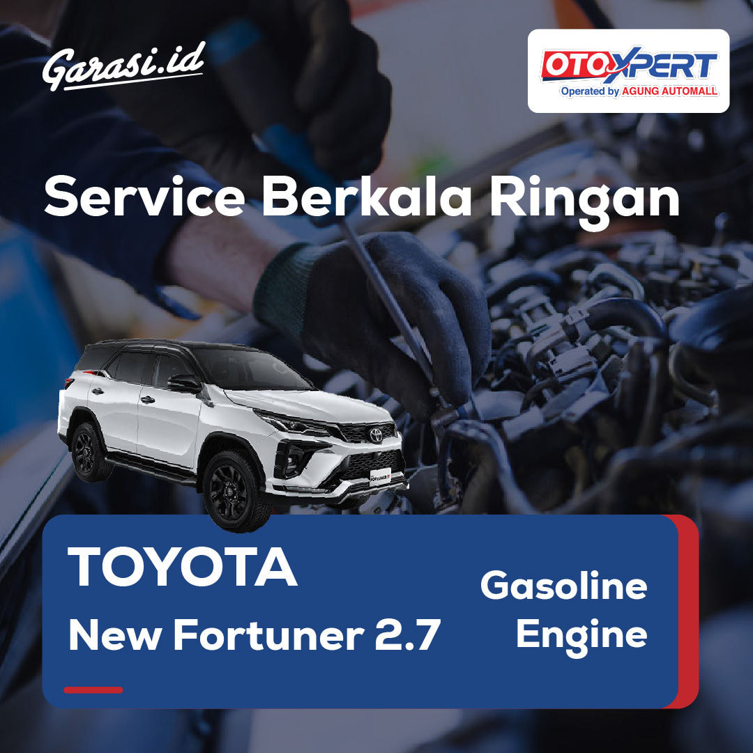 Service Berkala Ringan (Toyota Fortuner 2.7)