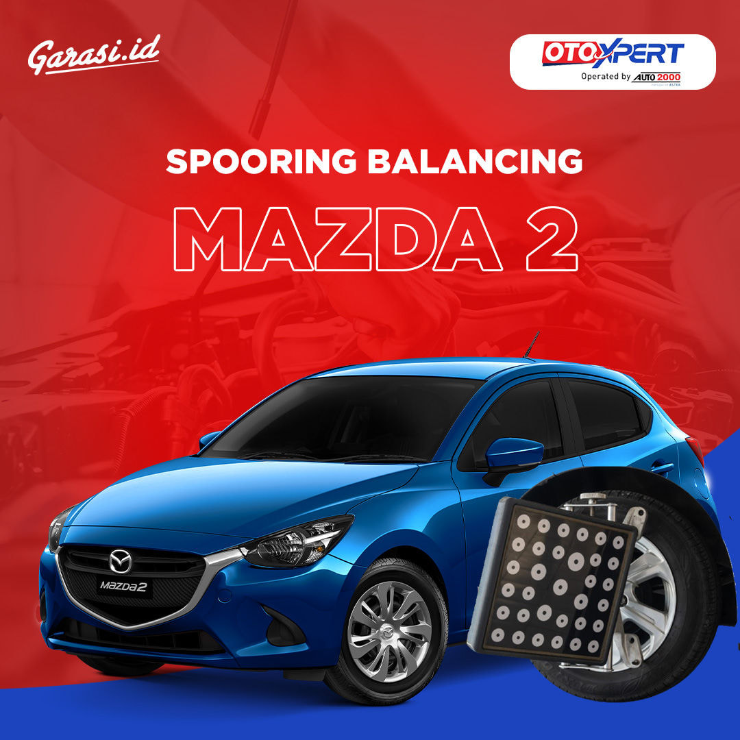 Spooring Balancing Mazda 2