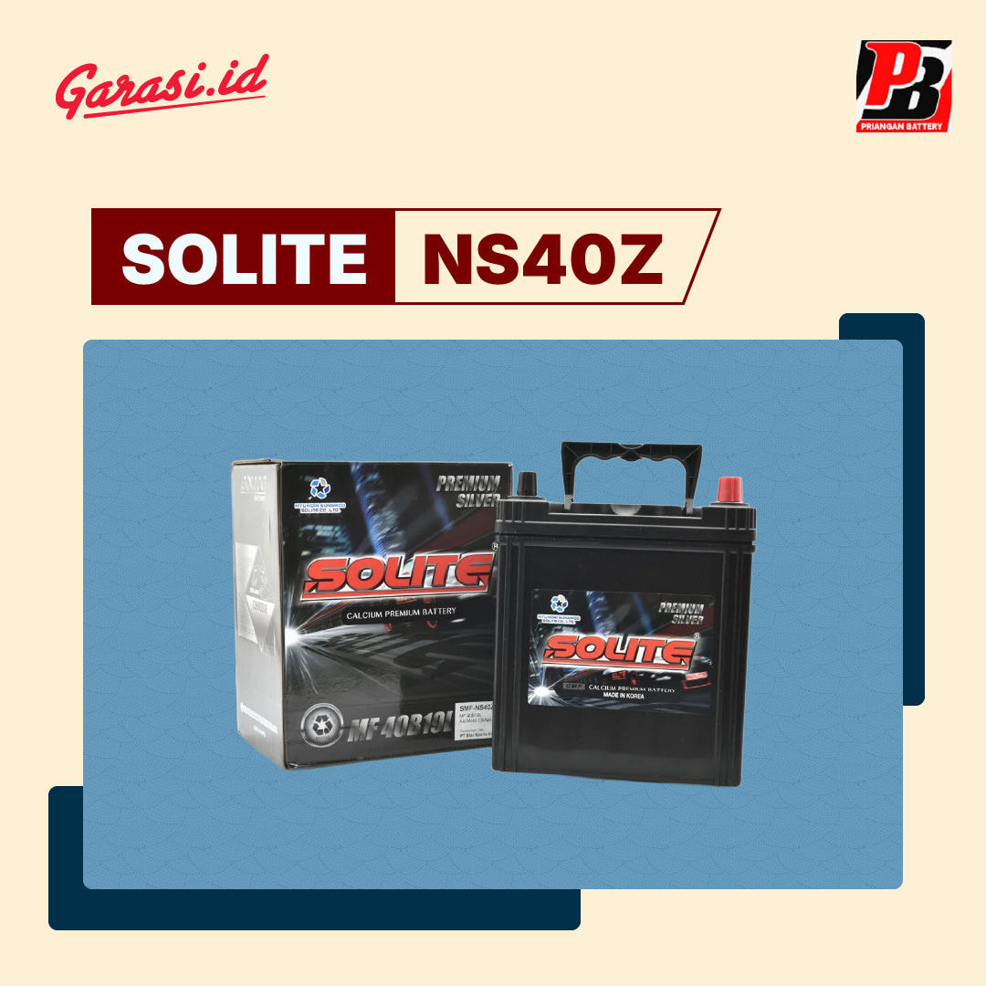 GANTI AKI MOBIL SOLITE NS40Z