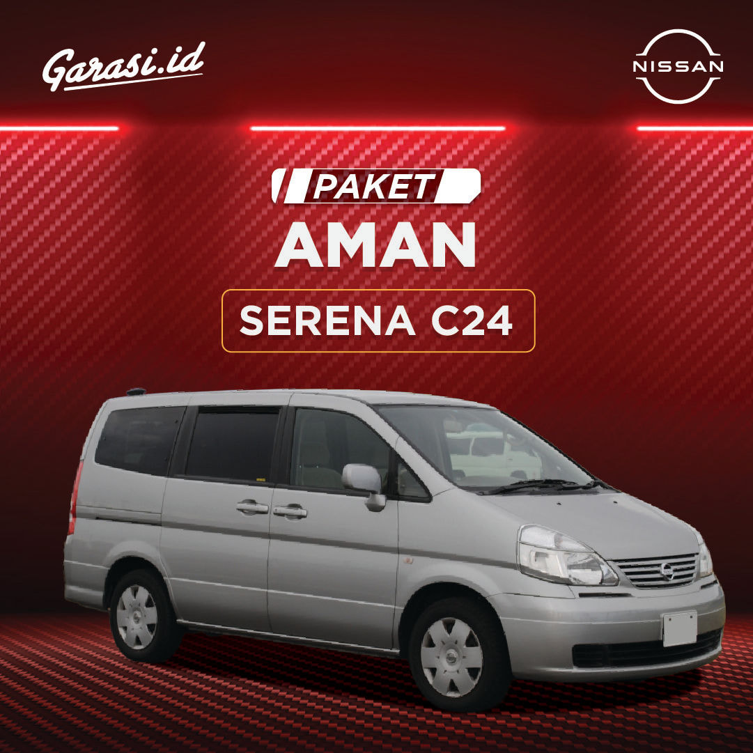 Paket AMAN: Servis Berkala + Clean ruang bakar + Servis rem 4 Roda (Nissan Serena C24) Paket AMAN: Servis Berkala + Clean ruang bakar + Servis rem 4 Roda (Nissan Serena C24)