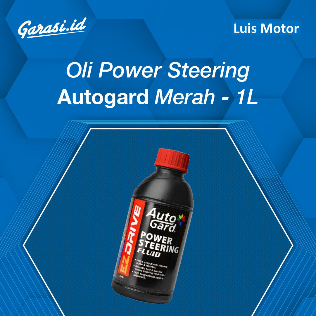 Oli Power Steering Autogard Merah & Bening 1L