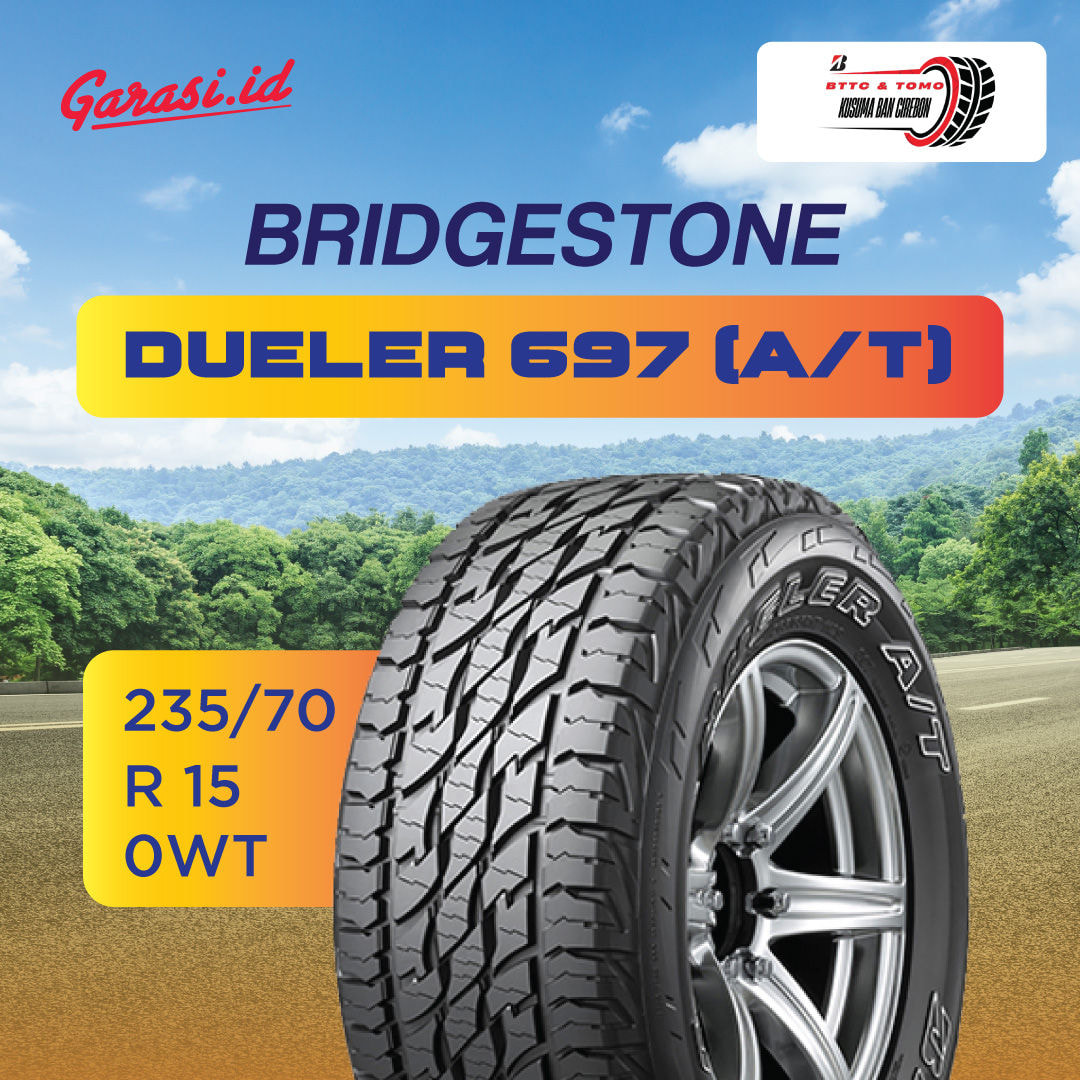Paket Ganti Ban DUELER 697(A/T) 235/70 R 15 0WT