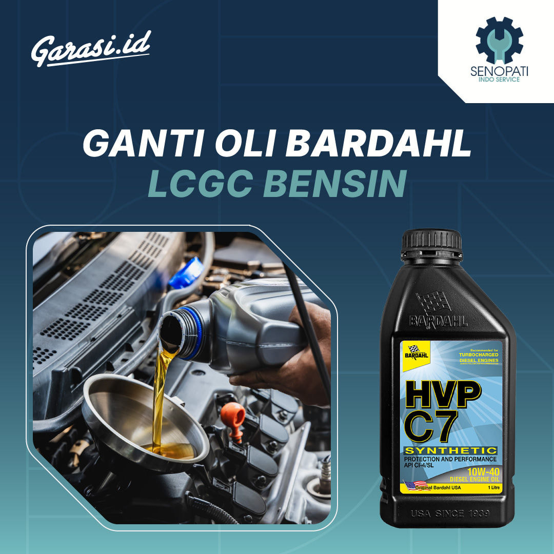 Ganti Oli Bardhal LCGC Bensin