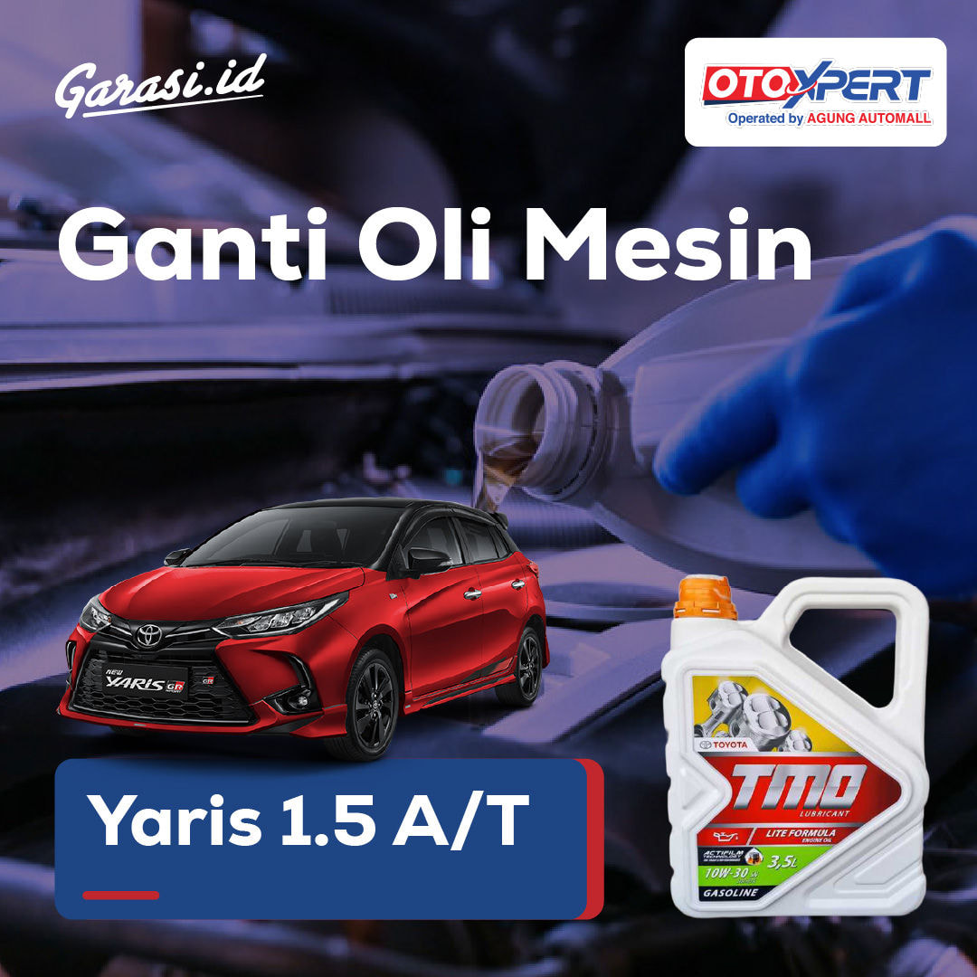Ganti Oli Mesin (Toyota Yaris 1.5 A/T)
