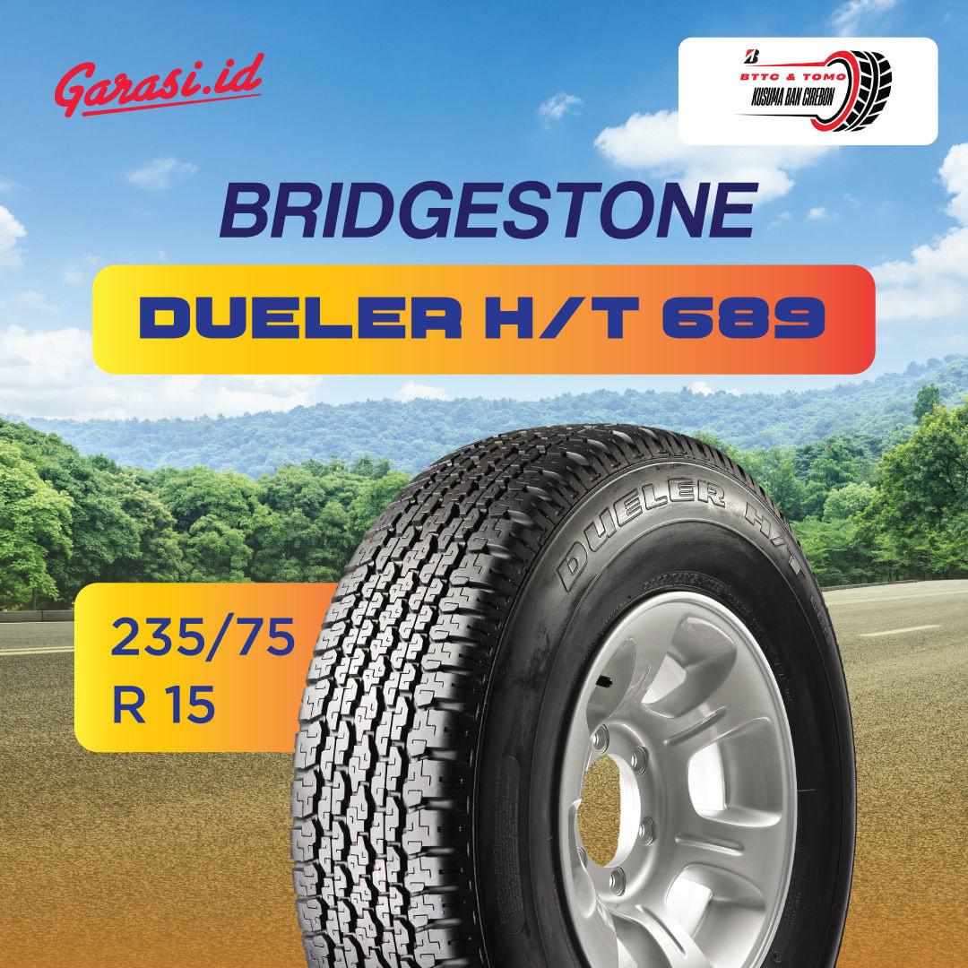 Paket Ganti Ban DUELER H/T 689  235/75 R 15