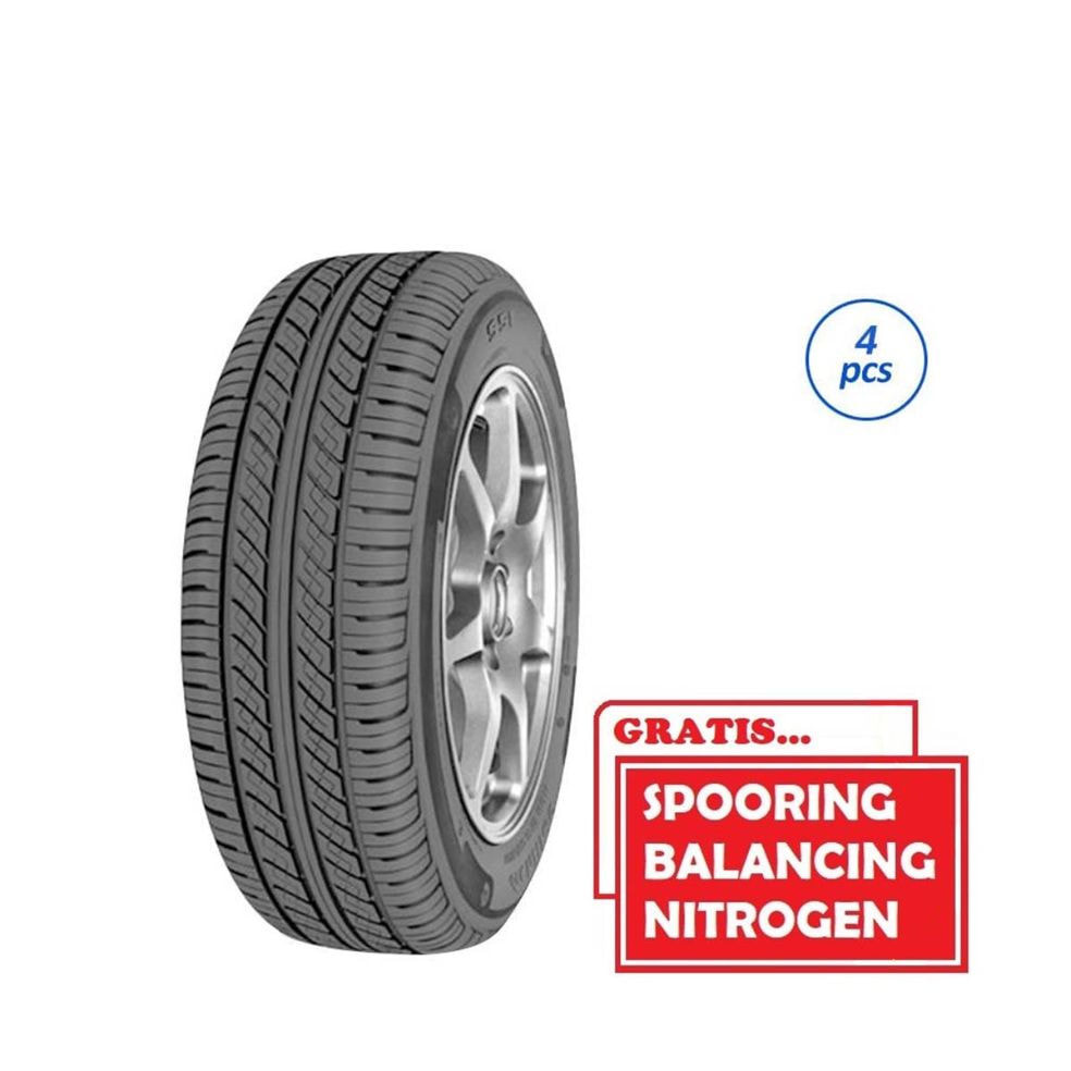 Achilles 122 195-70 R14 91H SP Ban Mobil [Gratis Pasang,Spooring Balance & Nitrogen]