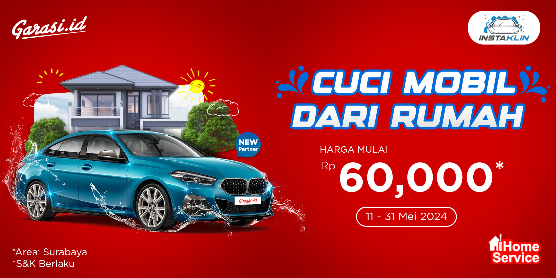 Nikmati harga khusus untuk Servis di Instaklin. Dengan membeli voucher servis di Garasi.id, kamu tidak perlu khawatir dengan kondisi mobil kamu apabila kamu berencana bepergian.