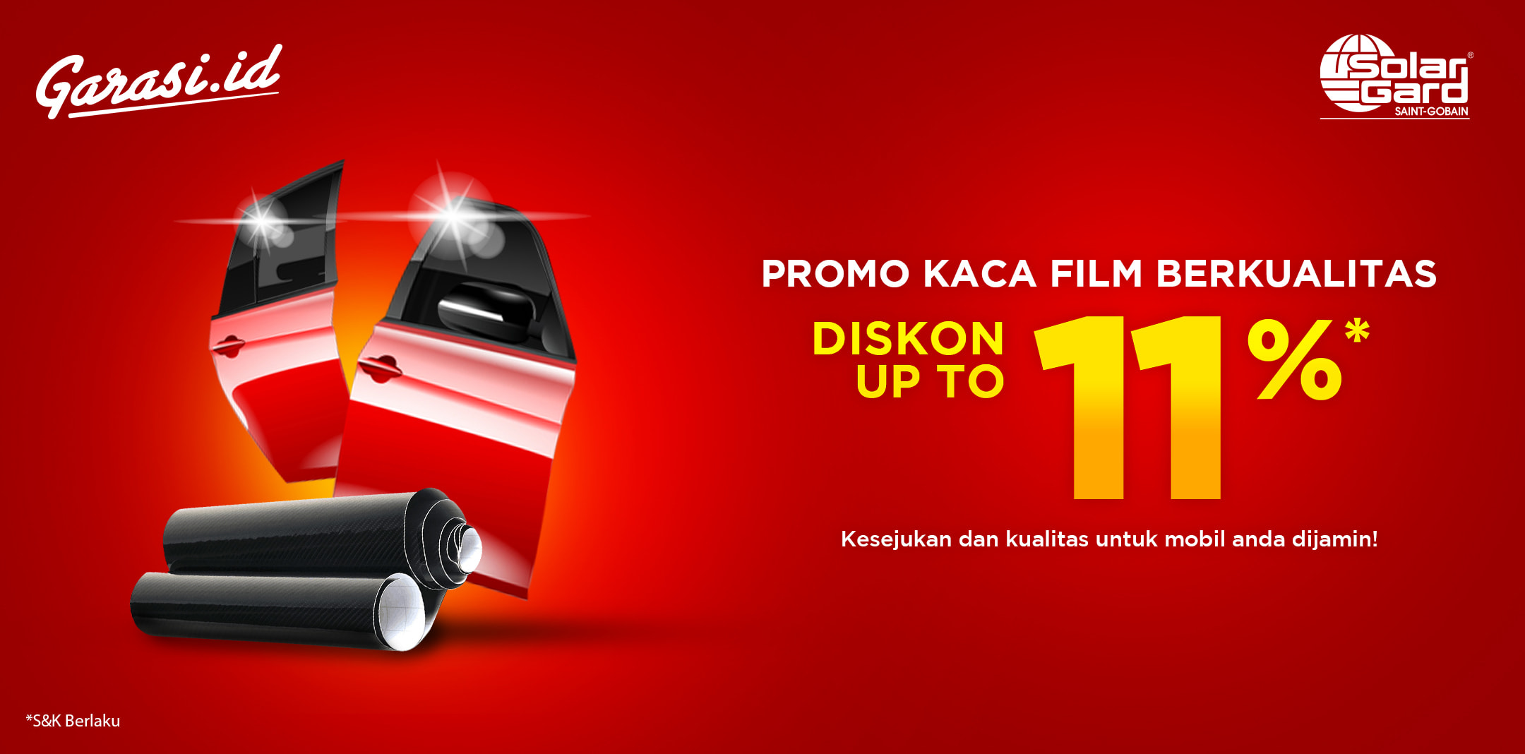 Spesial Promo Kaca Film Solar Gard Spesial Promo Kaca Film Solar Gard