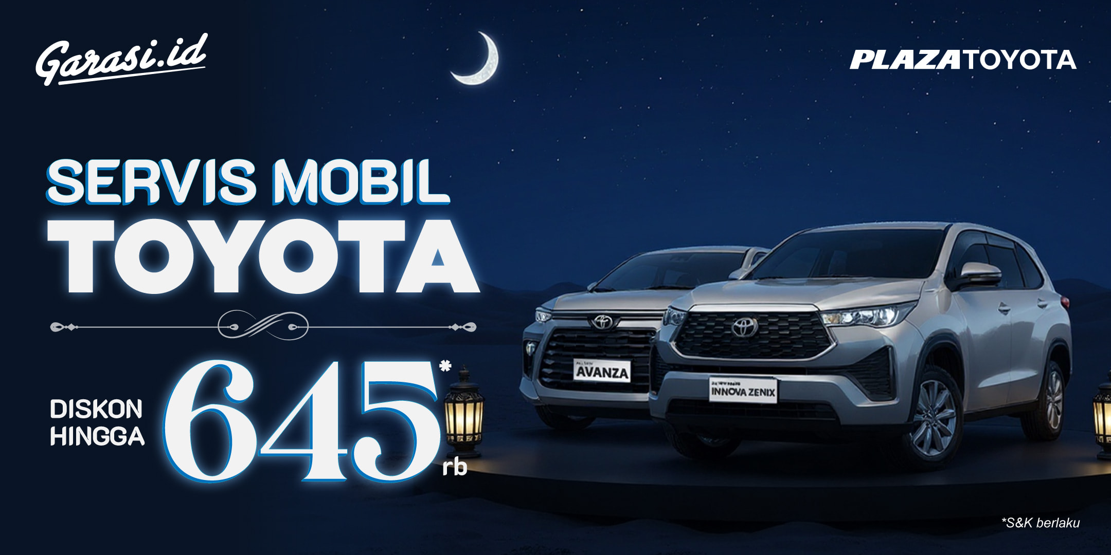 Nikmati spesial paket Ramadhan di Plaza Toyota **"Diskon hingga Rp 645.000"** Nikmati spesial paket Ramadhan di Plaza Toyota **"Diskon hingga Rp 645.000"**