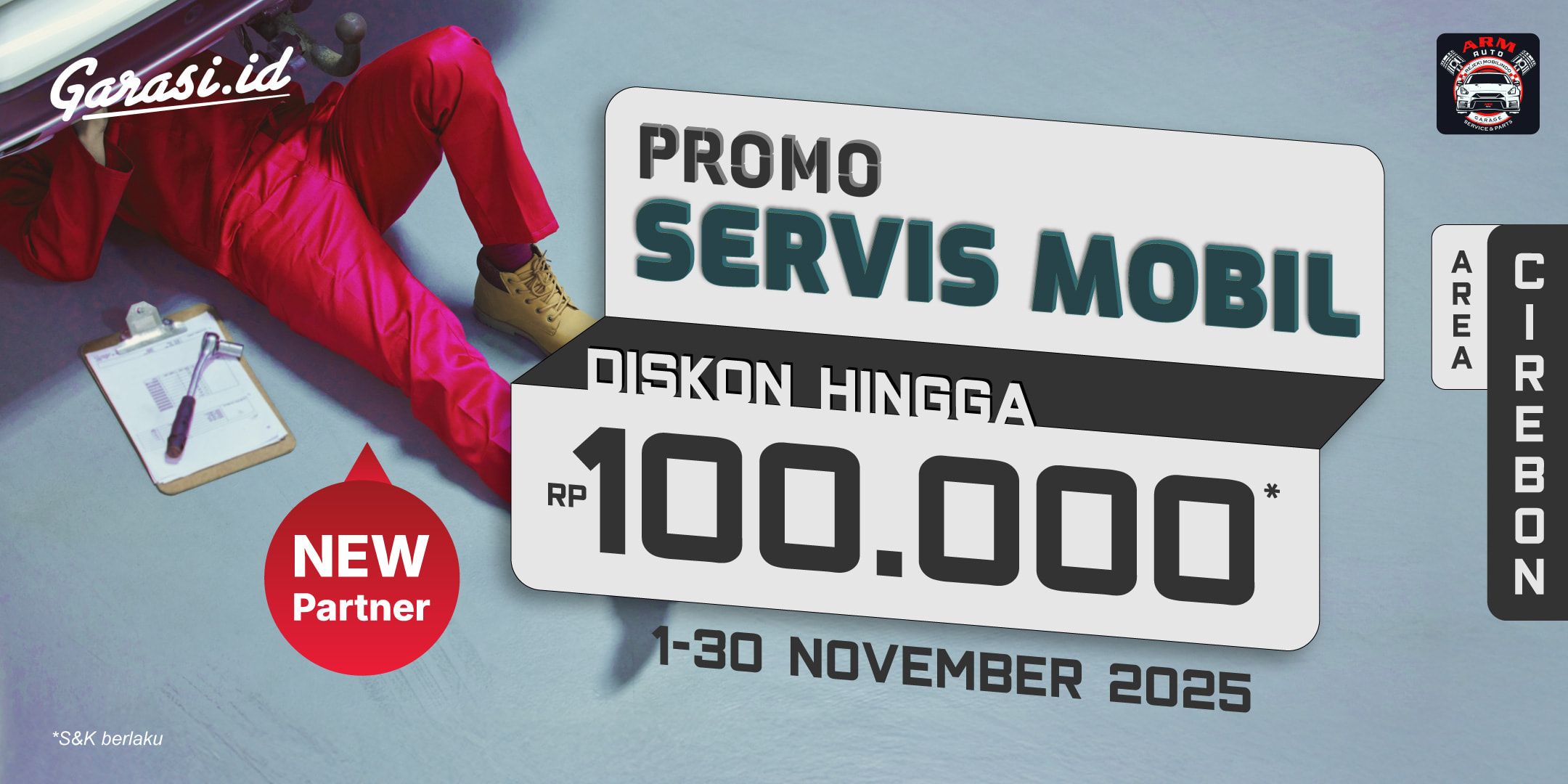 Servis mobil makin irit di Cirebon! Diskon hingga Rp100.000 Hanya di Arm Auto Cirebon! Servis mobil makin irit di Cirebon! Diskon **hingga Rp100.000 Hanya di  Arm Auto Cirebon!**