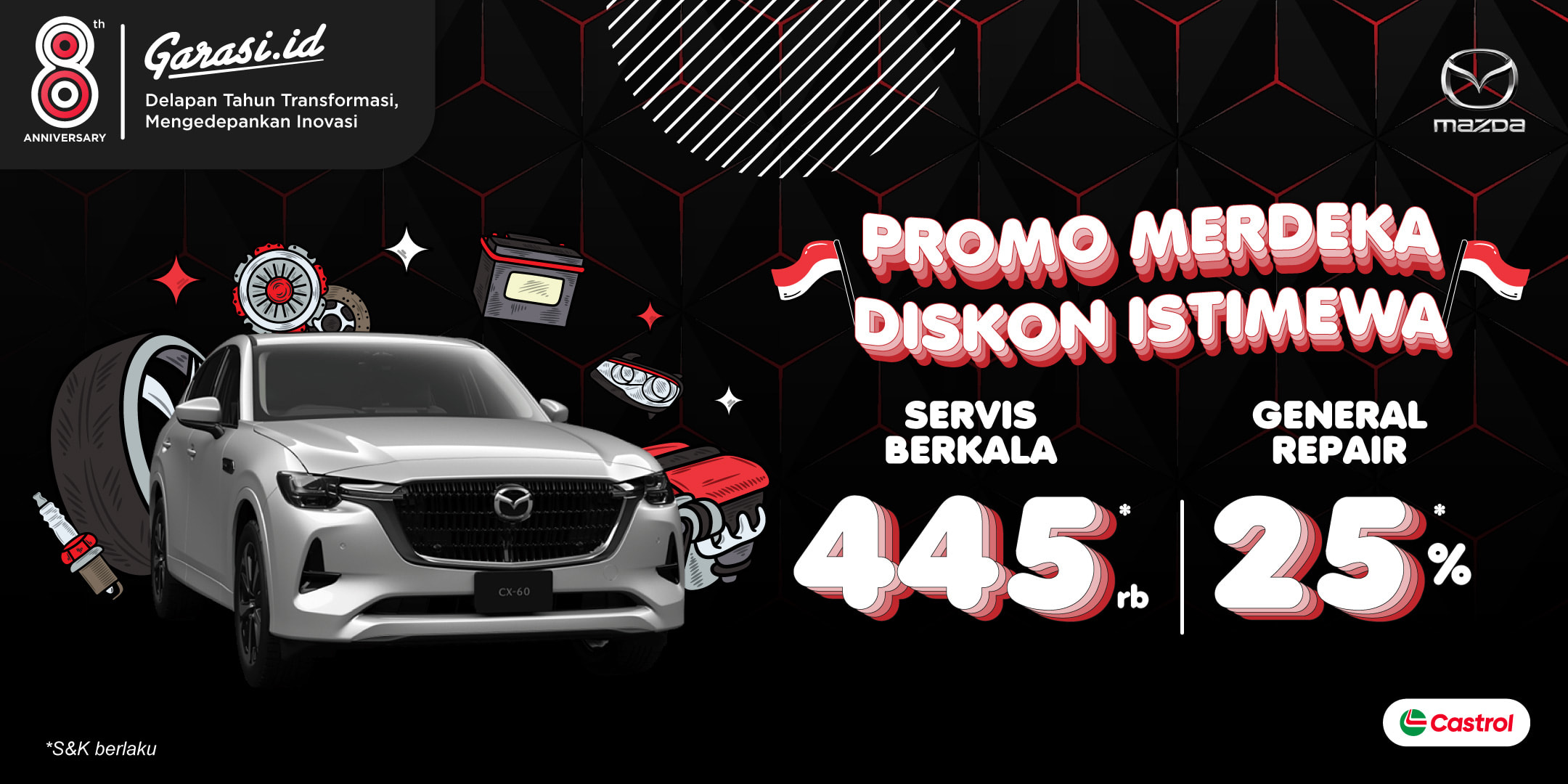 Nikmati Double Promo Servis Berkala & General Repair di Bengkel Resmi Mazda Nikmati Double Promo Servis Berkala & General Repair di Bengkel Resmi Mazda