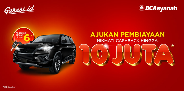 Promo HUT Ke-10 BCA Syariah, ajukan pembiayaan dapat Cashback s/d 10 Juta Promo HUT Ke-10 BCA Syariah, ajukan pembiayaan dapat Cashback s/d 10 Juta