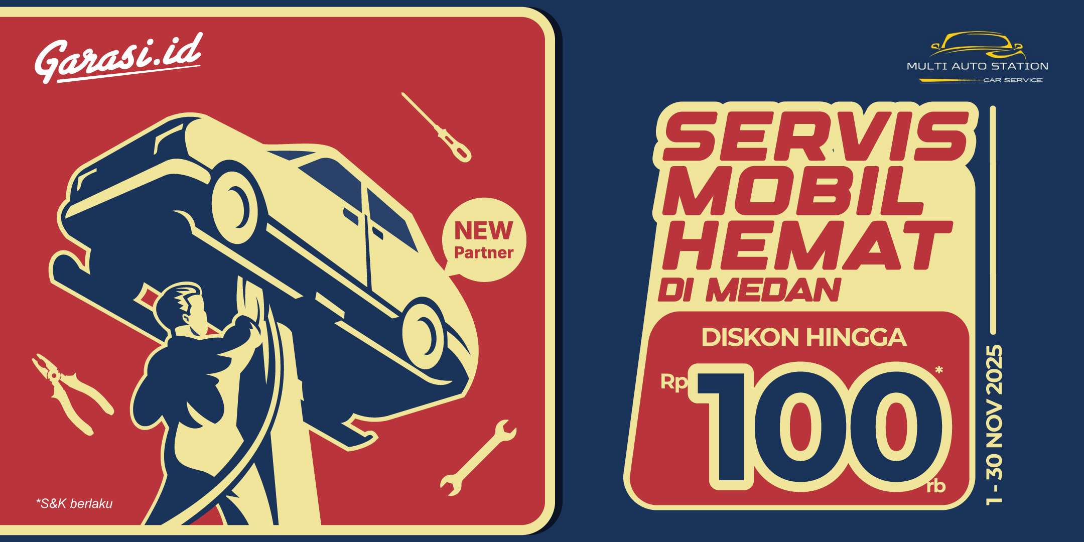 Nikmati servis mobil hemat di Medan hingga Rp1000.000 hanya di Multi Auto Station! Nikmati servis mobil hemat di **Medan hingga Rp100.000 hanya di Multi Auto Station!**