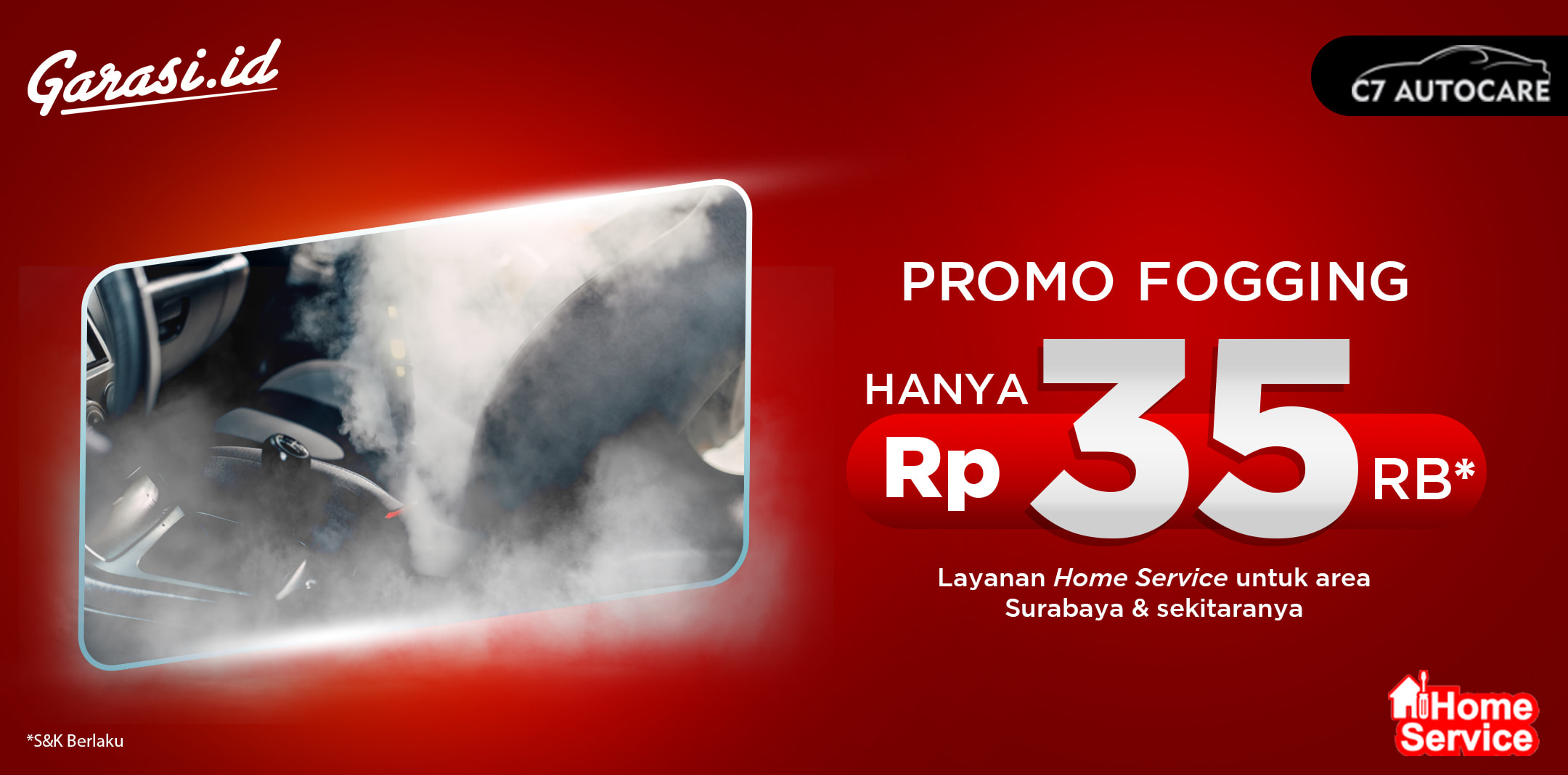 Promo fogging C7 Autocare Promo fogging C7 Autocare