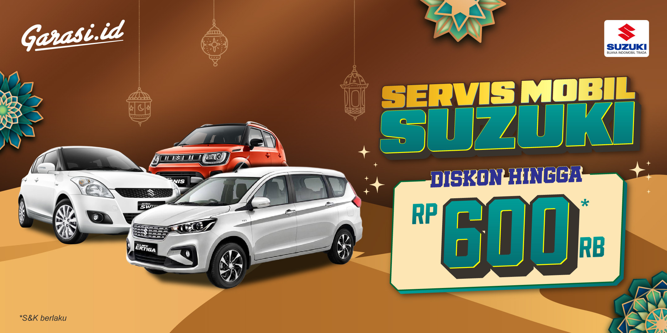 Harga spesial Ramadhan untuk Servis Mobil Suzuki Diskon Rp 600.000 Harga spesial Ramadhan untuk** Servis Mobil Suzuki Diskon Rp600.000**