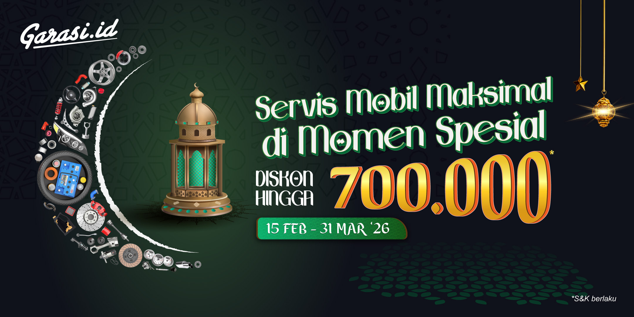 Ramadan tiba, waktunya rawat mobil! Diskon hingga Rp 700.000 khusus Jabodetabek, Jawa Barat, Jawa Tengah & Jawa Timur. - Garasi.id