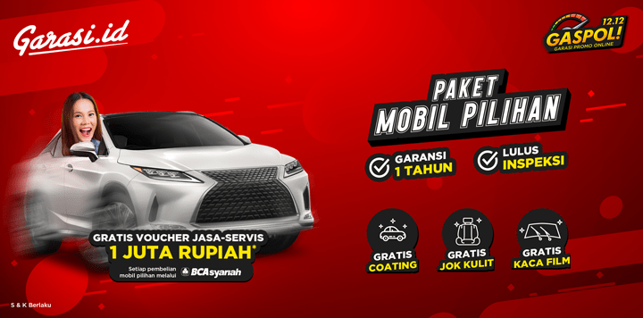 Bonus 5 Juta - GASPOL 12.12 Beli Mobil Pilihan dapat Bonus hingga 5 Juta!