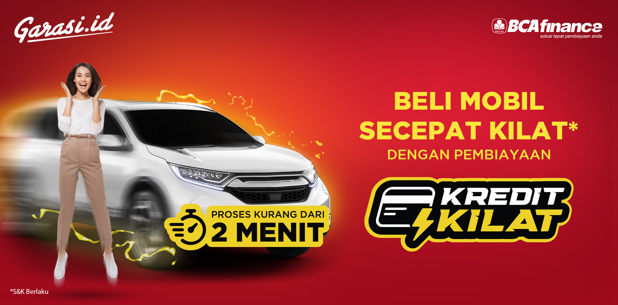 Hanya dengan waktu kurang dari 2 menit kamu bisa mengetahui apakah kredit mobil bekas kamu diterima atau ditolak. Hanya dengan waktu kurang dari 2 menit kamu bisa mengetahui apakah kredit mobil bekas kamu diterima atau ditolak.