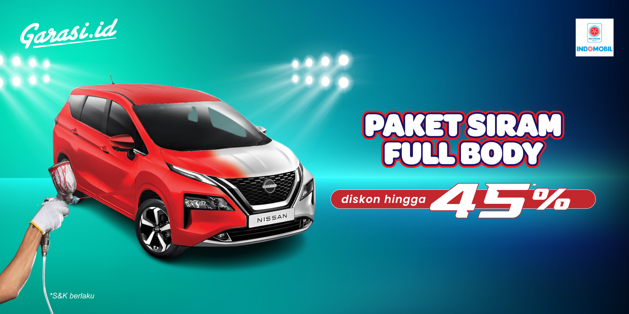 Nikmati harga khusus untuk servis mobil di Indomobil Group "Diskon hingga 45%" Nikmati harga khusus untuk servis mobil di Indomobil Group**"Diskon hingga 45%"**