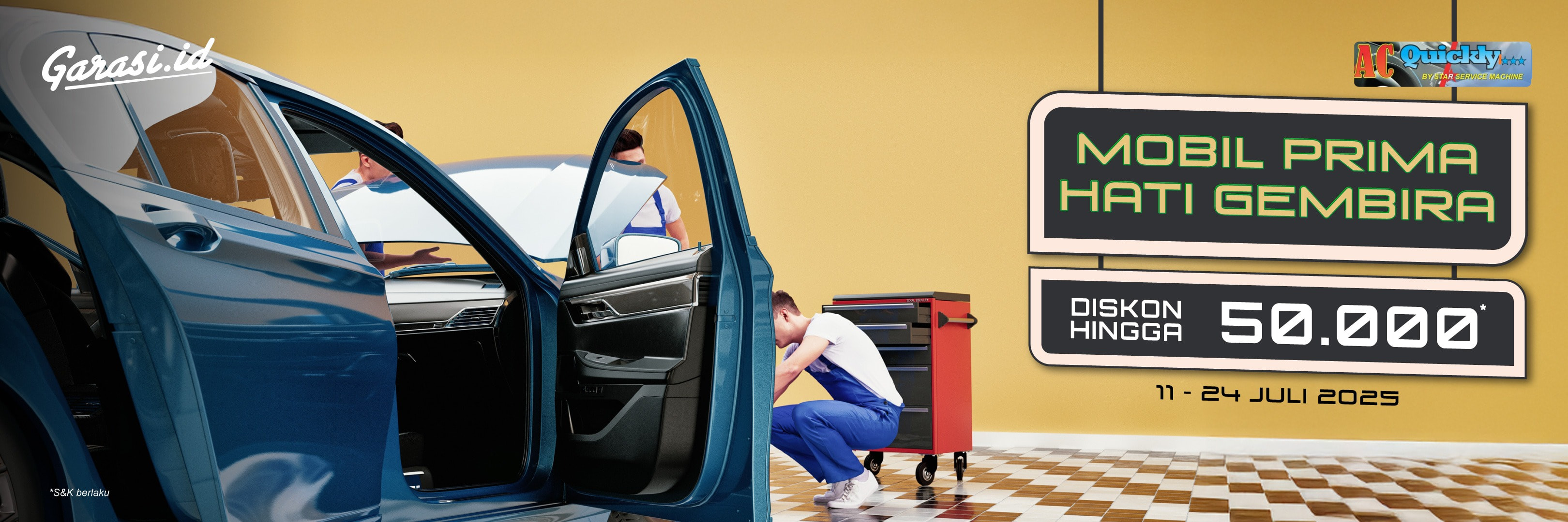 Promo AC Quickly Juli 2025