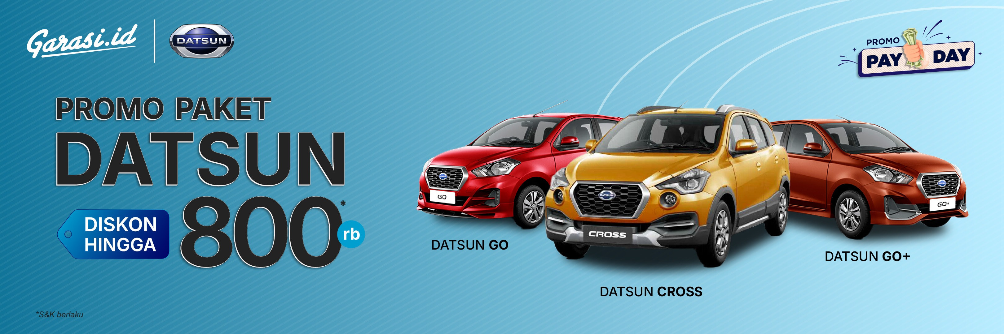 Nikmati harga khusus untuk servis mobil di Datsun "Diskon hingga Rp 800.000"